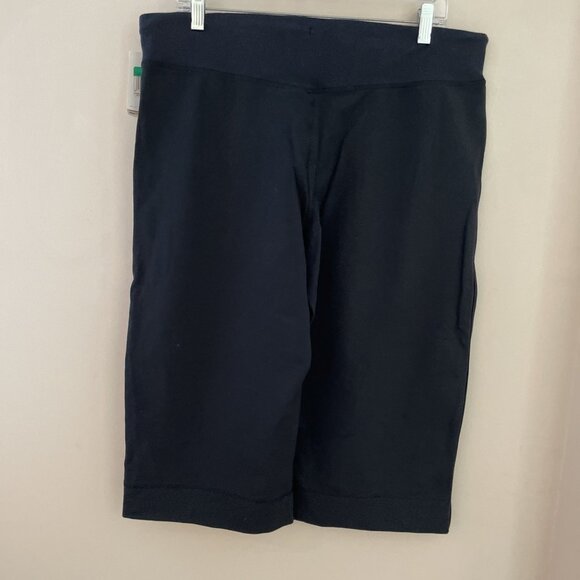 Nike Dri-Fit Training Capri Pants Women's XL Black Workout Yoga Athleisure NWT - Picture 4 of 10